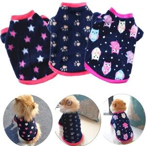 Set of 3 puppy sweaters or small dog